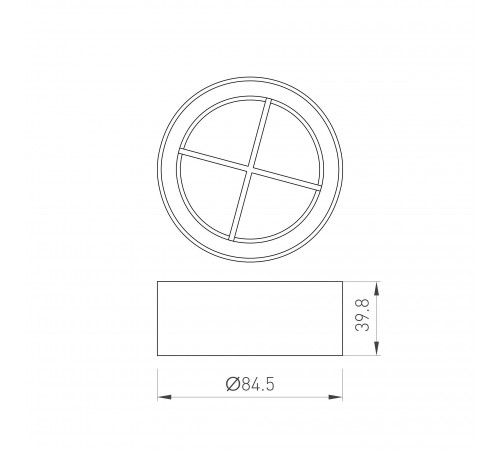 Кольцо декоративное Arlight 046755 CALIPSO Кольцо декоративное Arlight 046755 CALIPSO