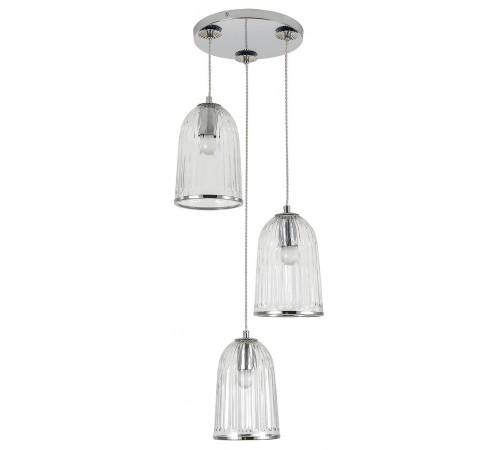 Подвесной светильник Indigo 11046/3P Chrome Lucido Подвесной светильник Indigo 11046/3P Chrome Lucido