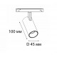 Светильник на штанге Italline IT012-5026 gold 3000K ATOM