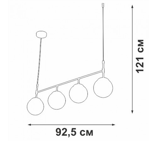 Подвесной светильник Vitaluce V46920-8/4S V46920 Подвесной светильник Vitaluce V46920-8/4S V46920