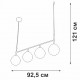 Подвесной светильник Vitaluce V46920-8/4S V46920