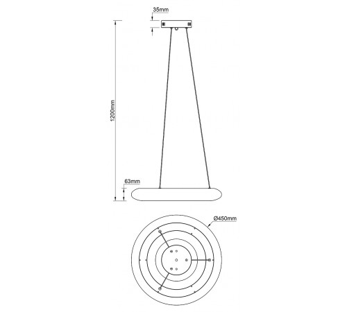Подвесной светильник Escada 10258/1LED Soft Подвесной светильник Escada 10258/1LED Soft