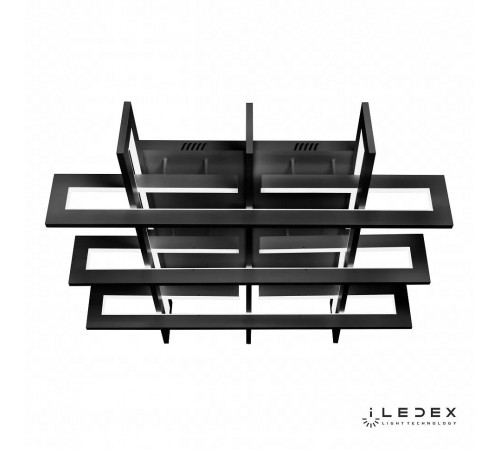 Потолочная люстра iLedex 9082-800*800-X 192W BK Stalker Потолочная люстра iLedex 9082-800*800-X 192W BK Stalker
