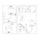 Бра Ambrella Light LH71275 HIGH LIGHT