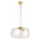 Подвесной светильник LUMINA DECO LDP 6018-500 PR+F.GD Globo
