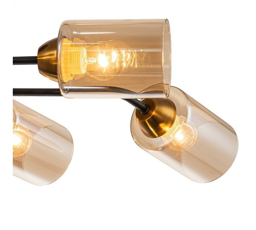 Люстра на штанге Escada 1131/6P Black/Gold Vertigo Люстра на штанге Escada 1131/6P Black/Gold Vertigo