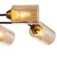 Люстра на штанге Escada 1131/6P Black/Gold Vertigo