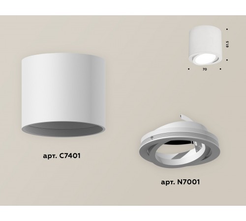 Накладной светильник Ambrella Light XS7401001 XS