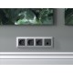 Рамка на 4 поста Ambrella Volt AF110404 Line