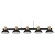 Подвесной светильник Indigo 11059/5PL Black Traforo