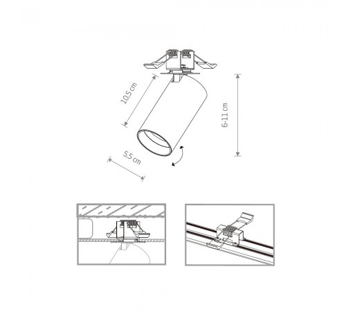 Спот Nowodvorski 7827 Mono Surface Спот Nowodvorski 7827 Mono Surface
