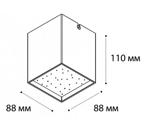 Накладной светильник Italline DL 3028 white 4000K DL 3028 Накладной светильник Italline DL 3028 white 4000K DL 3028