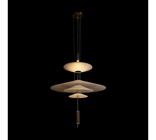 Подвесной светильник Loft it 10244/C Brass Skylar