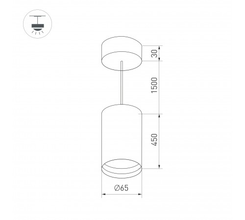 Подвесной светильник Arlight 024443(1) POLO Подвесной светильник Arlight 024443(1) POLO
