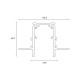 Трек встраиваемый Hesby Lighting 0060 ElDeko