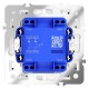 Выключатель двухклавишный без рамки Voltum VLS020602 S70