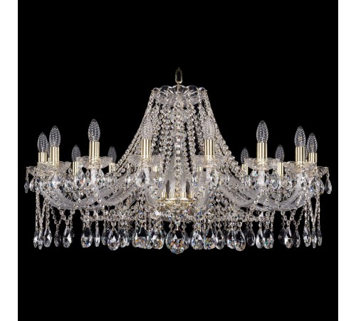 Подвесная люстра Bohemia Ivele Crystal 1413/16/360/G 1413 Подвесная люстра Bohemia Ivele Crystal 1413/16/360/G 1413
