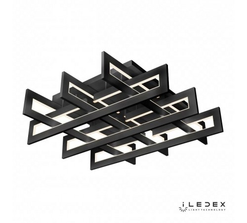 Потолочная люстра iLedex 9082-800*800-X 192W BK Stalker Потолочная люстра iLedex 9082-800*800-X 192W BK Stalker
