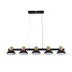 Подвесной светильник Indigo 11059/5PL Black Traforo