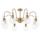 Люстра на штанге Escada 1141/8PL Clear Gloss