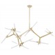 Люстра на штанге Loft it 10399/20 GD Agnes