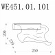 Накладной светильник Wertmark WE451.01.101 Hanna