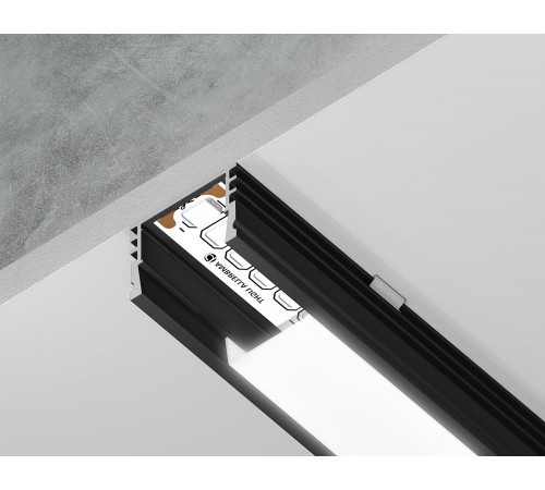 Профиль накладной Ambrella Light GP1750BK GP Профиль накладной Ambrella Light GP1750BK GP