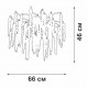 Потолочная люстра Vitaluce V28551-8/7PL V28551
