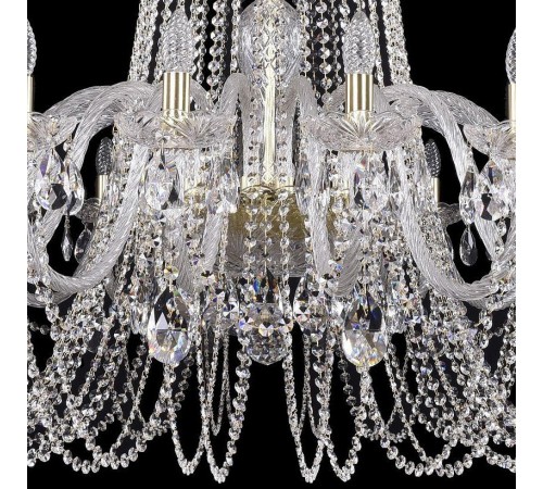 Подвесная люстра Bohemia Ivele Crystal 1402/20/460/h-115/G 1402 Подвесная люстра Bohemia Ivele Crystal 1402/20/460/h-115/G 1402
