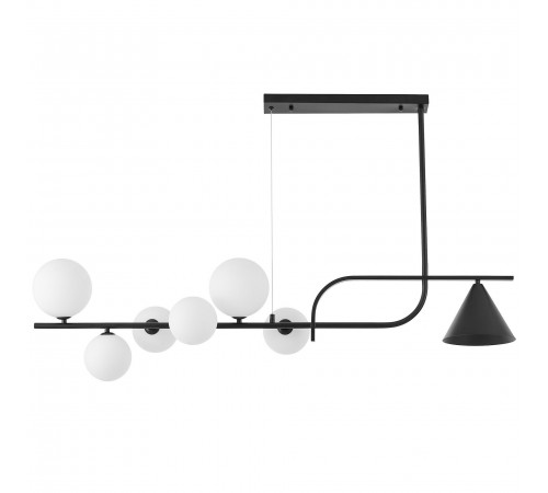 Светильник на штанге LUMINA DECO LDP 7036-7 BK+WT AMADEO Светильник на штанге LUMINA DECO LDP 7036-7 BK+WT AMADEO