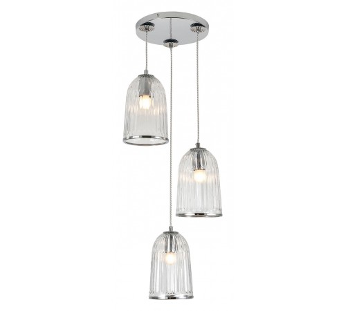 Подвесной светильник Indigo 11046/3P Chrome Lucido Подвесной светильник Indigo 11046/3P Chrome Lucido
