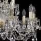 Подвесная люстра Bohemia Ivele Crystal 1402/10+5/240/G 1402