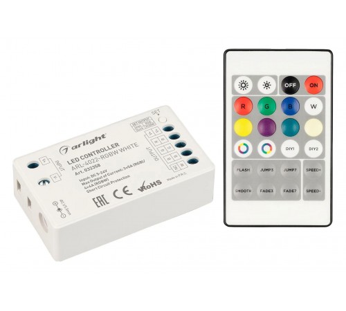 Контроллер-регулятор цвета RGBW Arlight 032358 COMFORT Контроллер-регулятор цвета RGBW Arlight 032358 COMFORT
