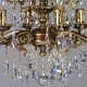 Подвесная люстра Ambiente by Brizzi 2128/6 PB Tear Drop Leon