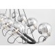 Подвесная люстра LUMINA DECO LDP 9110-8-PR BK+CHR MARSEO