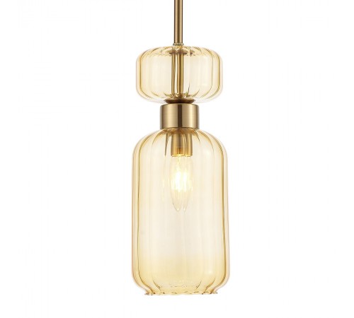 Подвесной светильник Escada 1141/1S Amber Gloss Подвесной светильник Escada 1141/1S Amber Gloss