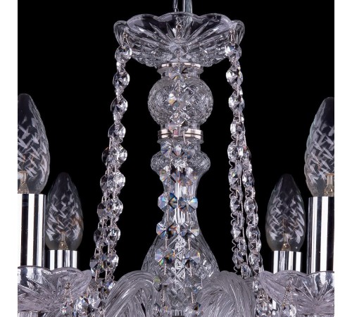 Подвесная люстра Bohemia Ivele Crystal 1402/6/160/Ni 1402 Подвесная люстра Bohemia Ivele Crystal 1402/6/160/Ni 1402