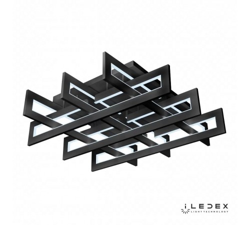 Потолочная люстра iLedex 9082-800*800-X 192W BK Stalker Потолочная люстра iLedex 9082-800*800-X 192W BK Stalker
