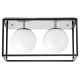 Накладной светильник LUMINA DECO LDC 8060-2 CHR+BK