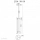 Подвесной светильник iLedex 2301-3M BR Rocks
