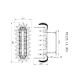 Подвесная люстра Wertmark WE125.14.303 Alexia