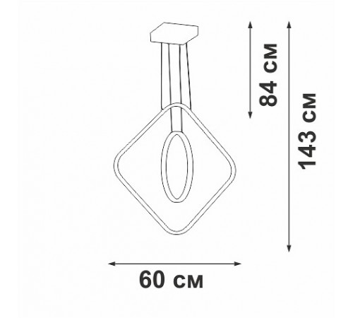 Подвесной светильник Vitaluce V2703-8/2S V2703 Подвесной светильник Vitaluce V2703-8/2S V2703