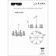 Люстра на штанге iLamp 6806-8 QGD Evolution