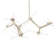 Люстра на штанге Loft it 10399/20 GD Agnes