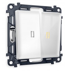 Выключатель проходной двухклавишный с подсветкой Ambrella Volt MA104030 Quant