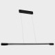 Подвесной светильник Italline IT013-6020 black/silver 3000K IT013-6020