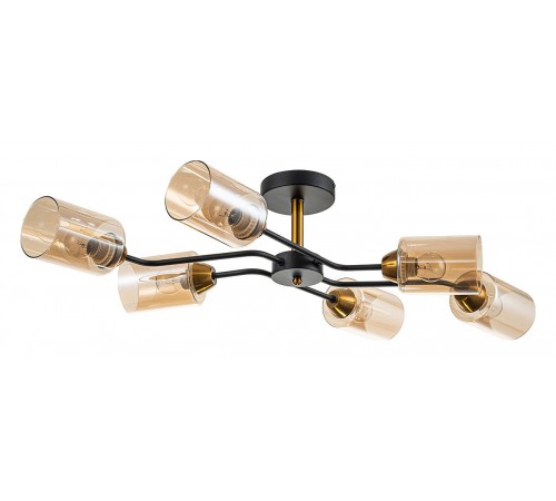 Люстра на штанге Escada 1131/6P Black/Gold Vertigo Люстра на штанге Escada 1131/6P Black/Gold Vertigo