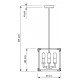 Люстра на штанге LUMINA DECO LDP 1140-4 BK+MD Waldorf