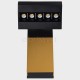 Вставка декоративная Italline Cover FOCUS gold Cover Focus