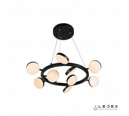 Подвесная люстра iLedex FS-016-D9 63W BK Totes Подвесная люстра iLedex FS-016-D9 63W BK Totes